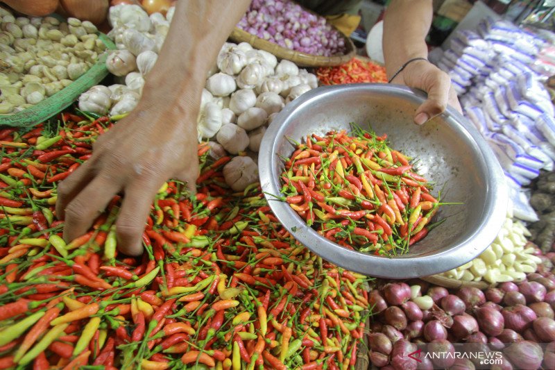 Pasar. (Foto:  Antara)