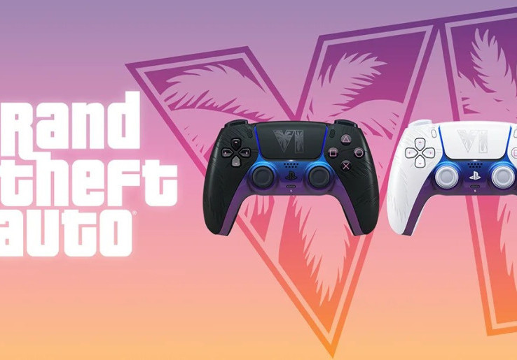 Sony Rilis DualSense Edisi GTA 6, Bawa Desain Nuansa Vice City