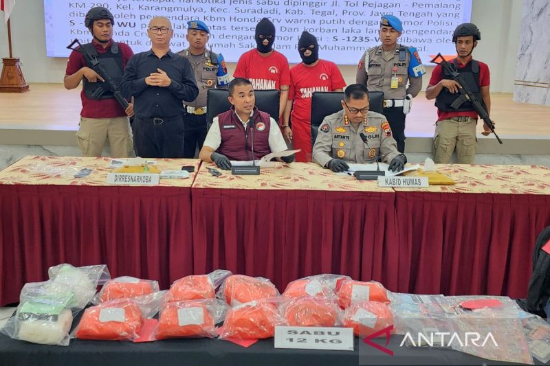 Apes! Pengiriman 12 Kg Narkoba ke Surabaya Gagal Karena Kecelakaan di Tol