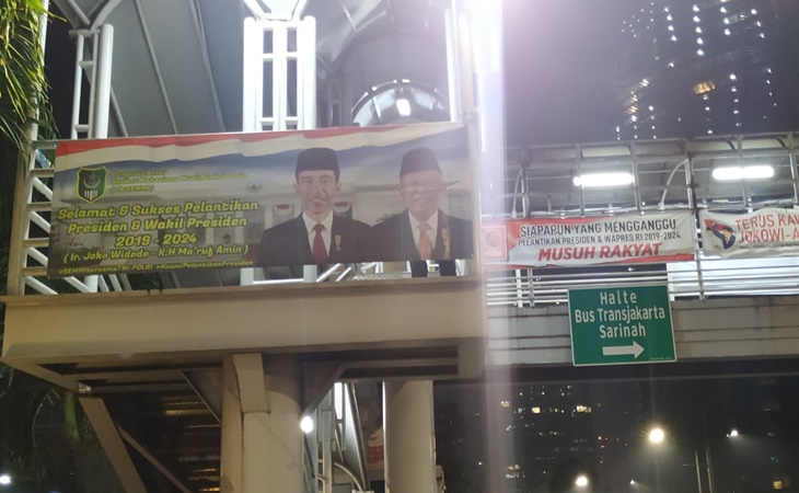 Ucapan selamat dan sukses kepada Jokowi-Ma'ruf