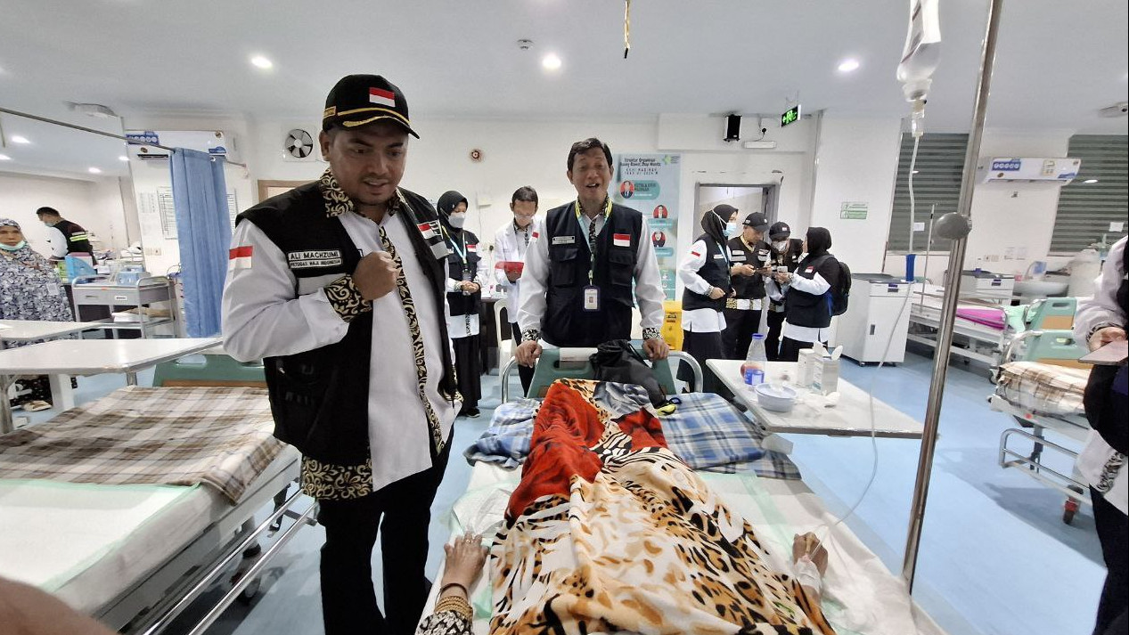 Mayoritas Calon Haji Indonesia Dirawat karena Kelelahan Hingga Punya Komorbid