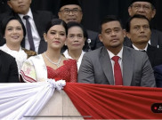 Disoraki Anggota MPR Saat Pelantikan Prabowo, Kaesang Hanya Tersenyum