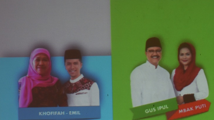 Jelang Debat Kandidat Pilkada Jatim: Khofifah Ziarah, Gus Ipul 'Ngopi' di Warkop