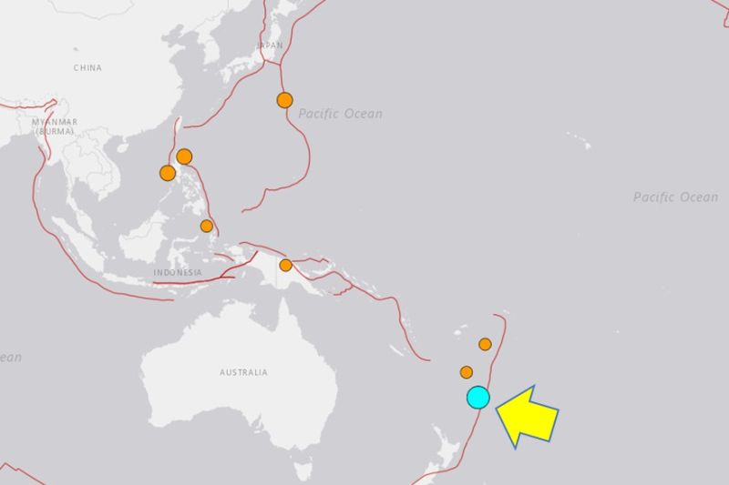 Tsunami Kecil Landa Kepulauan Kermadec