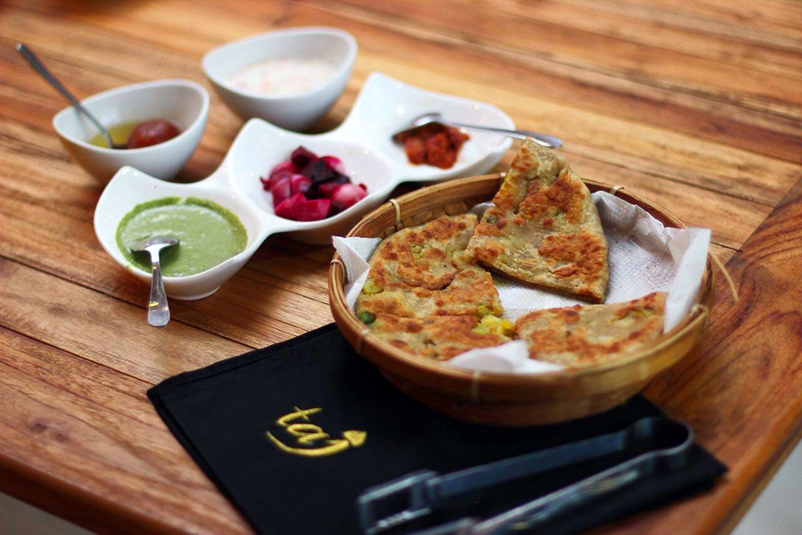 Papadum Taj Indian Kitchen. (MP/Fredy Wansyah)