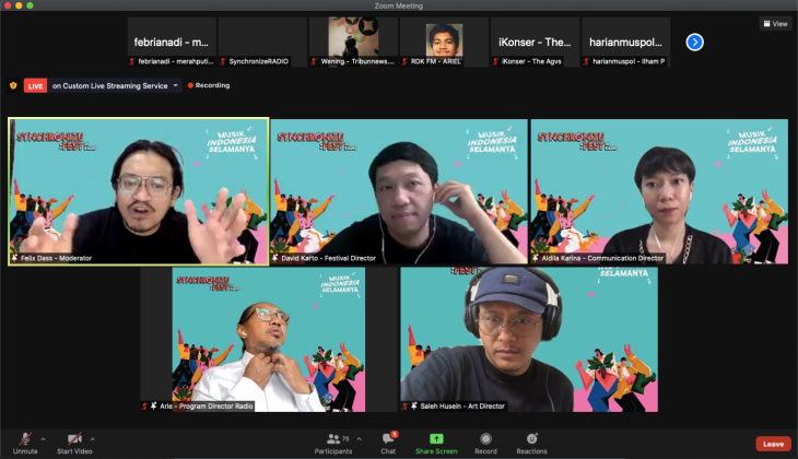 ‘Synchronize Fest Di Radio’ Siap Mengudara