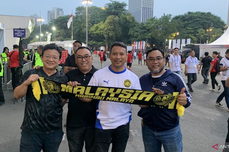 5.250 Aparat Gabungan Amankan Lagan Indonesia Vs Malaysia di SUGBK 