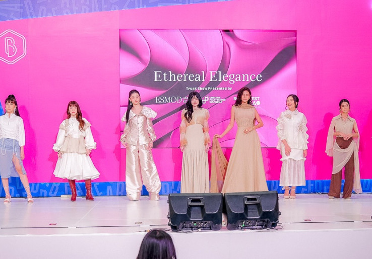 Mahasiswa ESMOD Jakarta Bersinar dalam Trunk Show di BeautyFest Asia