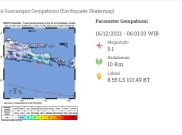 Gempa Landa Jember, Getaran Terasa Sampai Kuta Bali