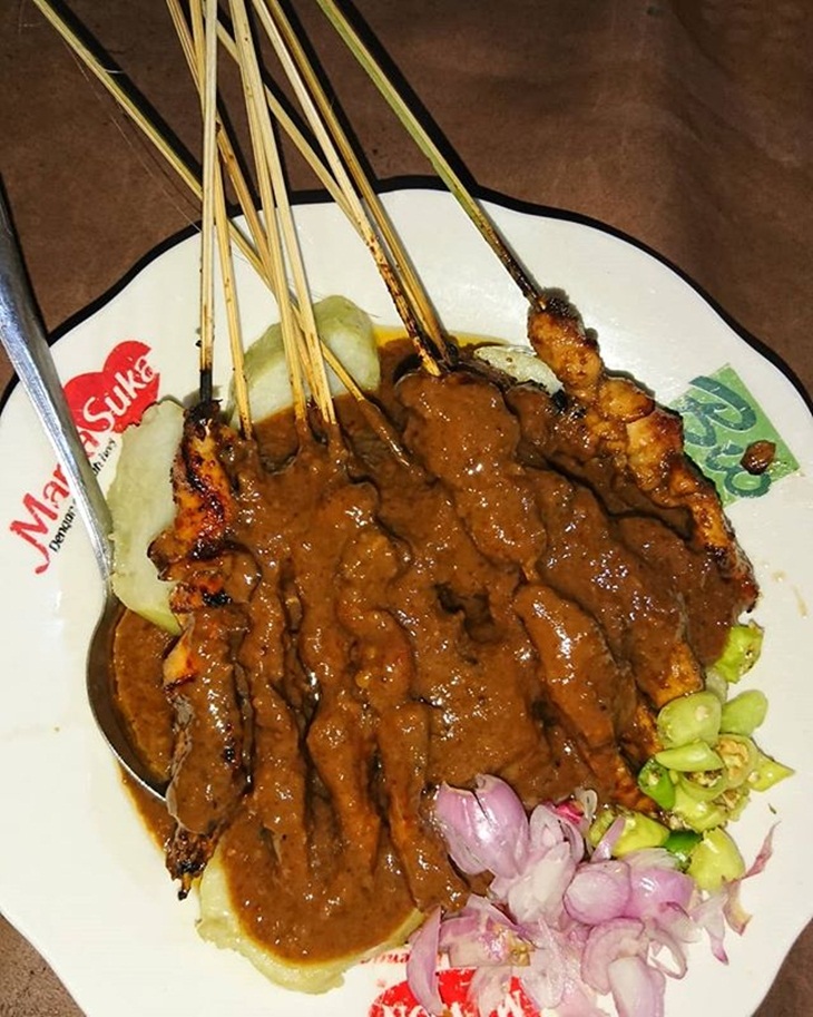  Sate ayam Madura. (Foto: instagram.com/yunuspribadi84)