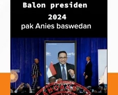 [HOAKS atau FAKTA]: Barack Obama Dukung Anies Jadi Presiden 2024
