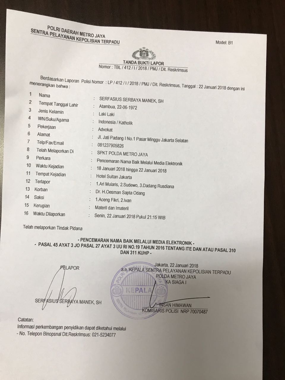 Suran Pelaporan OSO