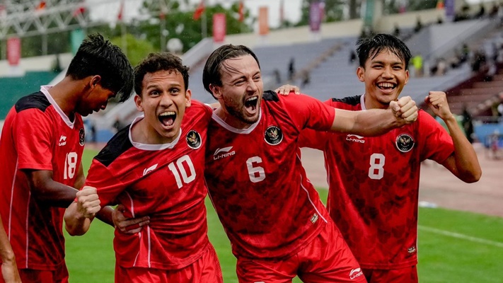 Menang 3-1, Garuda Muda Lolos Semifinal SEA Games 2021