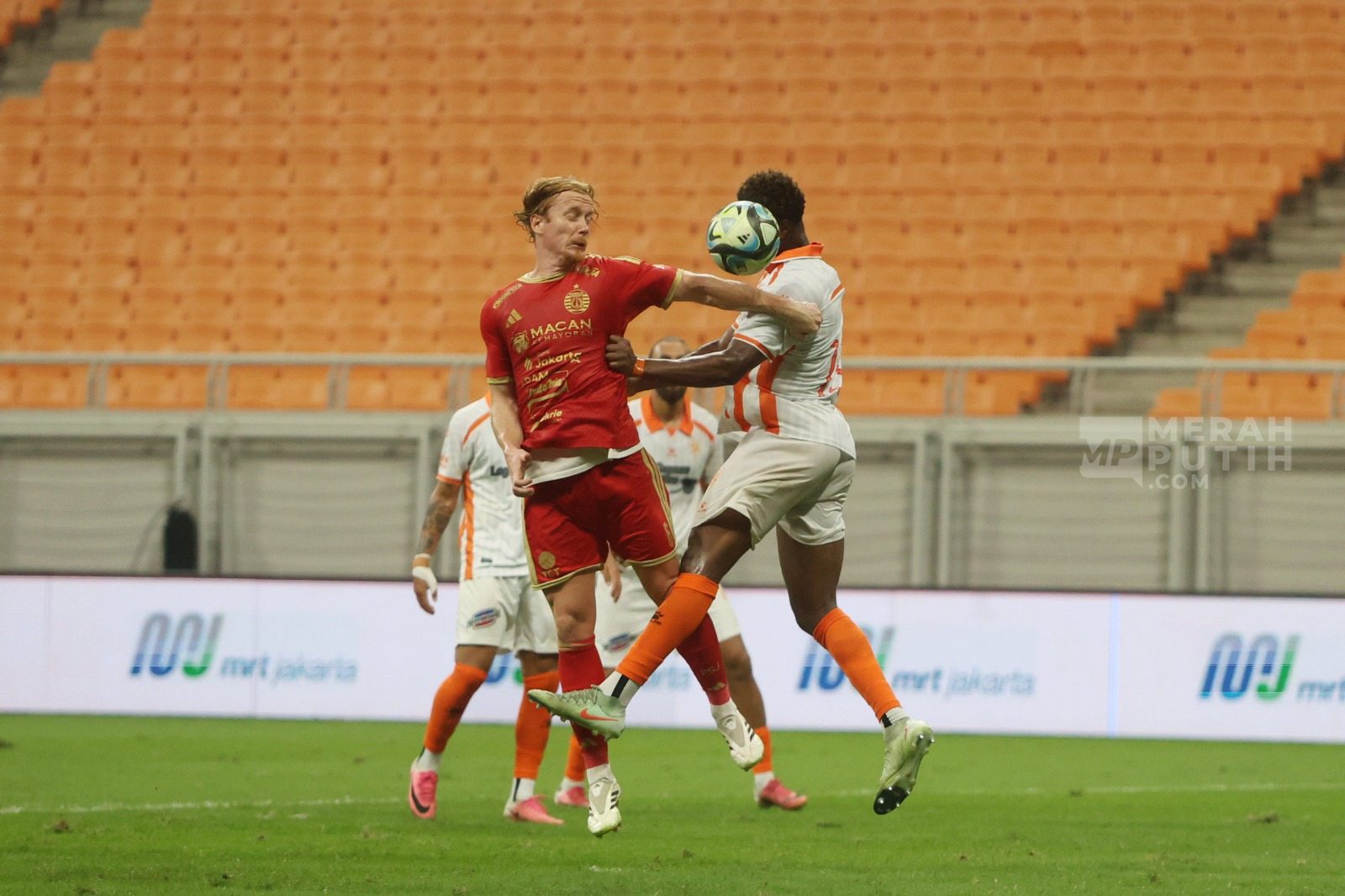 Pertandingan Frendly Match antara Persija Jakarta melawan Brisbane Roar FC di Jakarta International Stadium (JIS), Jakarta, Sabtu (29/8/2026).