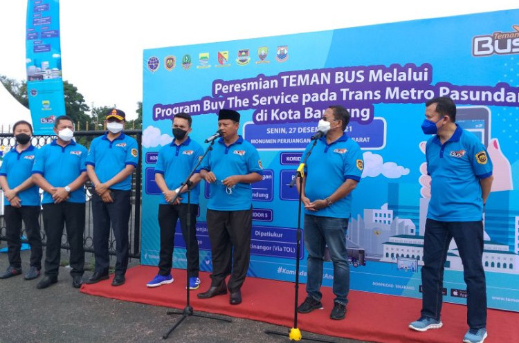 Bandung Raya Mulai Dilayani Bus Trans Metro Pasundan