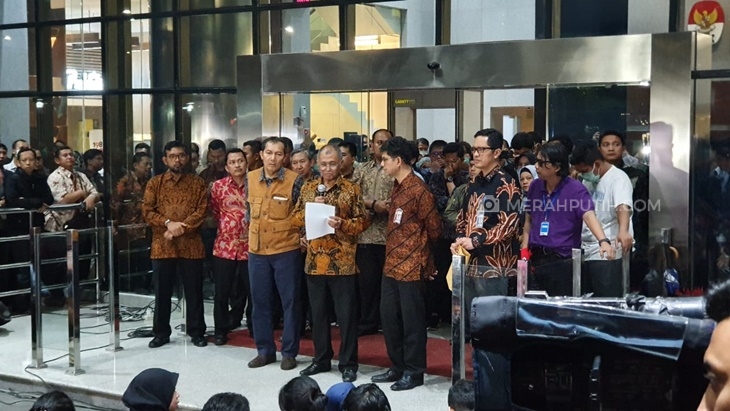 Agus Rahardjo: Kami Menyerahkan Pengelolaan KPK kepada Presiden
