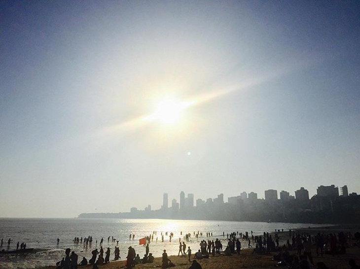 Pantai Chowpatty. (Foto: instagram.com/yousearchedammar)