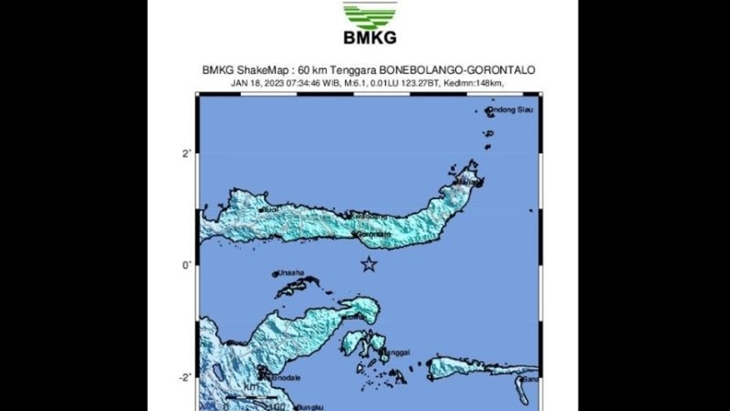 BMKG Ungkap Penyebab Gempa Magnitudo 6,3 Gorontalo