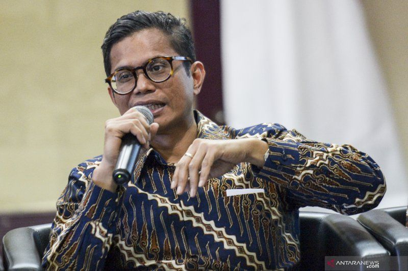Wakil Menteri BUMN I Pahala N Mansury. ANTARA FOTO/Nova Wahyudi/am.