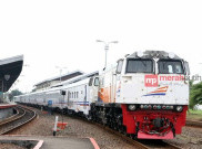 Kereta Api Rute Bandara Internasional Minangkabu Tiba di Padang