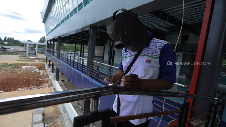Menengok Pembangunan Terminal Bus Pondok Cabe Baru