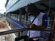 Menengok Pembangunan Terminal Bus Pondok Cabe Baru