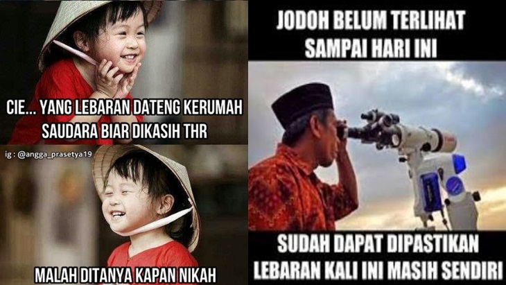 Meme Lebaran, Kocaknya Bikin Ngakak 