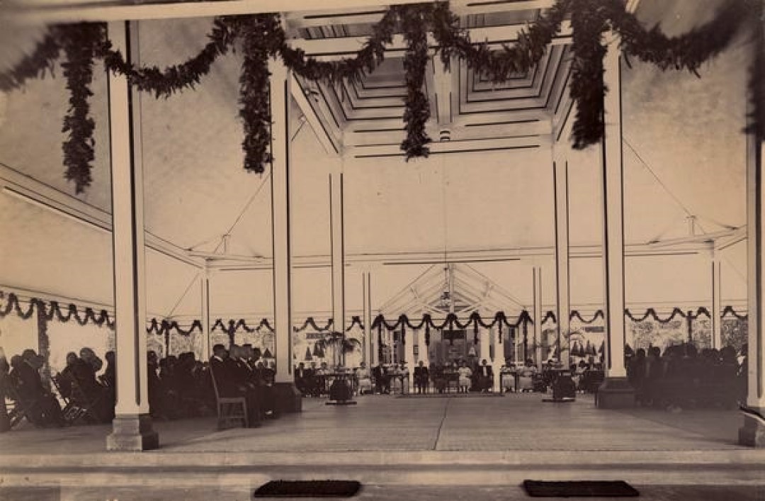 Halalbihalal resepsi Lebaran zaman kolonial