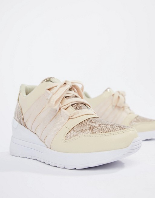 Asos Design Dismay Wedge Sneakers