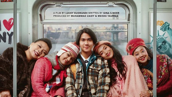 Ali & Ratu Ratu Queens mengambil latar di New York. (Foto: Instagram/iqbaal.e)