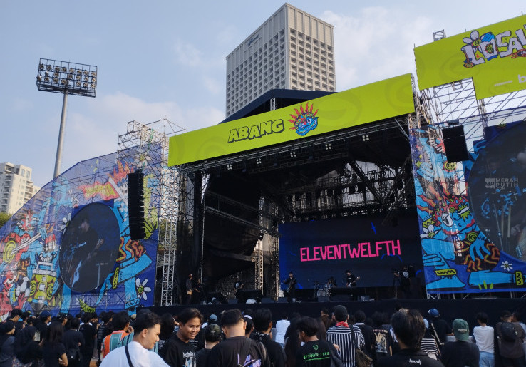 Aksi Eleventwlfth Panaskan Localfest Hari Kedua, Killing Me Inside RE:UNION Bikin Nostalgia!
