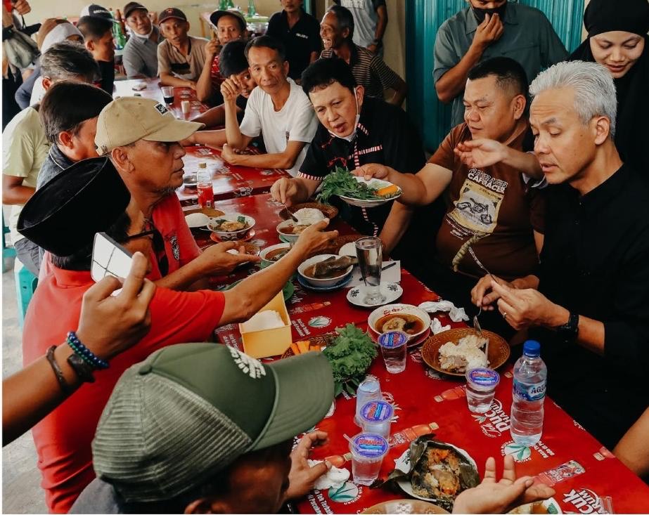 Ganjar Puji Semangat dan Kerja Keras Warga Lampung