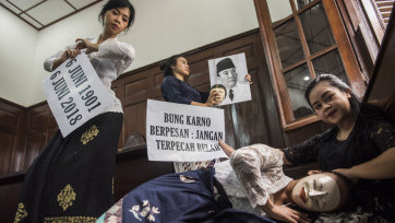 Foto: Memperingati Hari Lahir Soekarno Dengan Menari