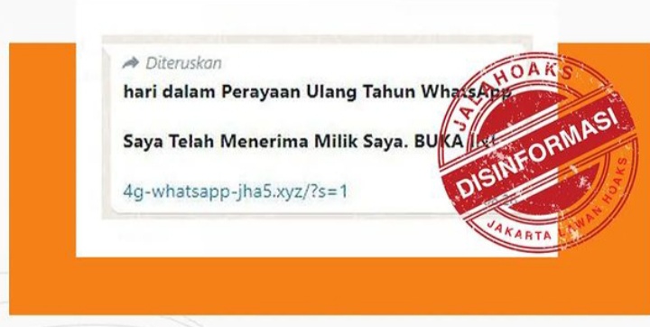 [HOAKS atau FAKTA]: WhatsApp Beri Kouta Gratis 50 GB