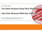[HOAKS atau FAKTA]: WhatsApp Beri Kouta Gratis 50 GB