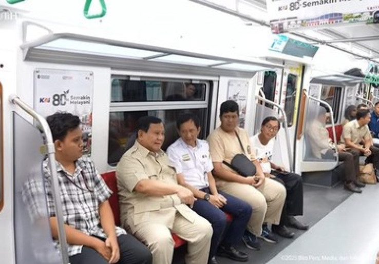 Stasiun Tanah Abang Baru Berkapasitas 308 Ribu Penumpang, Presiden Prabowo Pastikan Frekuensi Perjalanan KRL Ditambah