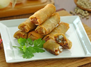 Lumpia Mini Daging Keju, Gorengan Nikmat Pelengkap Buka Puasa Anda