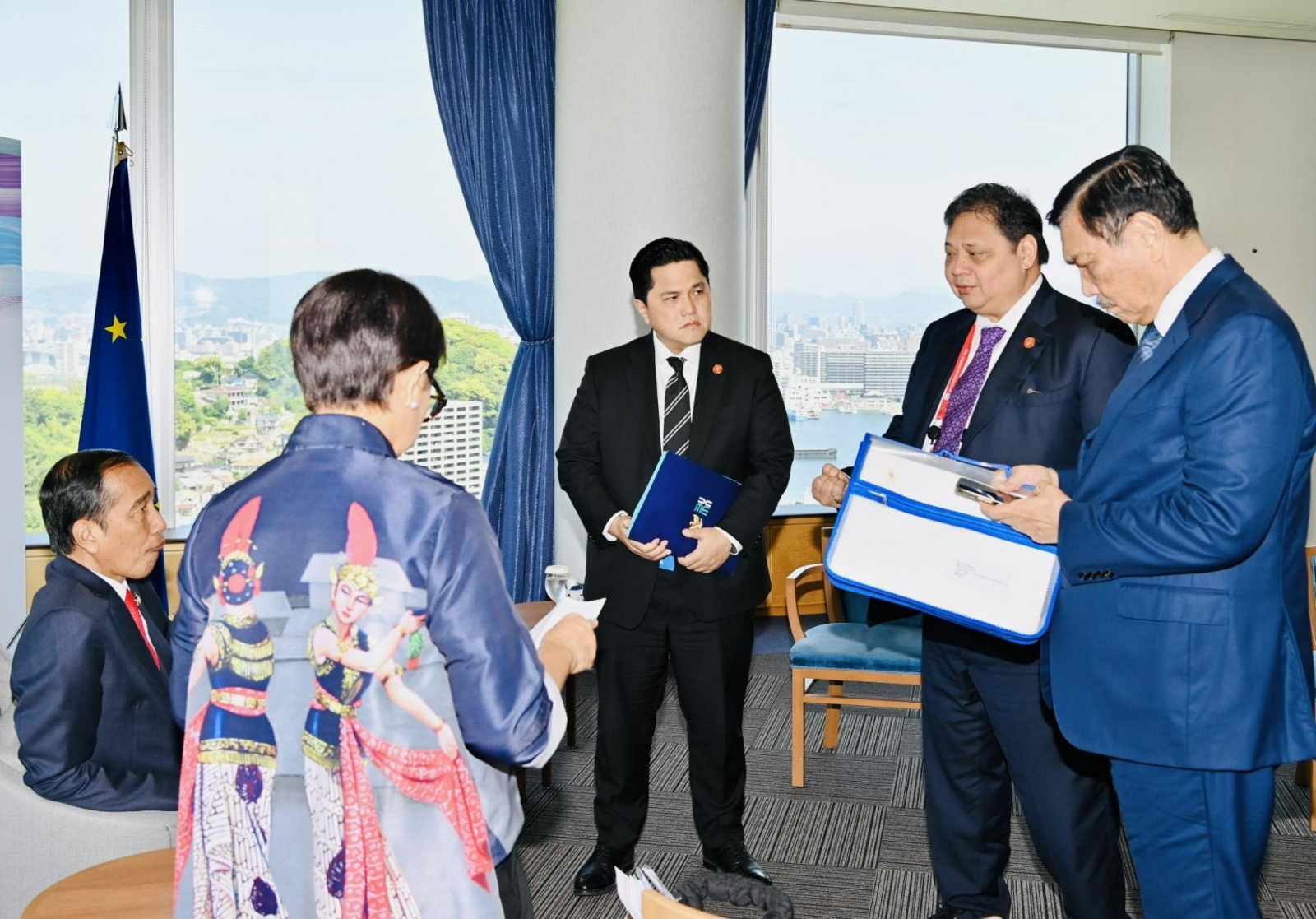 Bertemu Investor Jepang di KTT G7, Indonesia Perkuat Pembahasan Transportasi Kereta