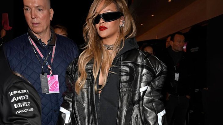Rihanna 'Pamer' Gelang Rp 6 Miliar di F1 Grand Prix Las Vegas
