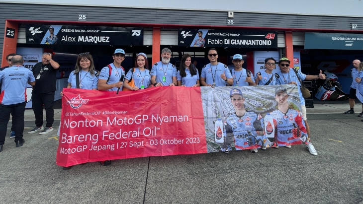 Federal Oil Ajak Konsumen Nonton Langsung MotoGP Jepang 2023