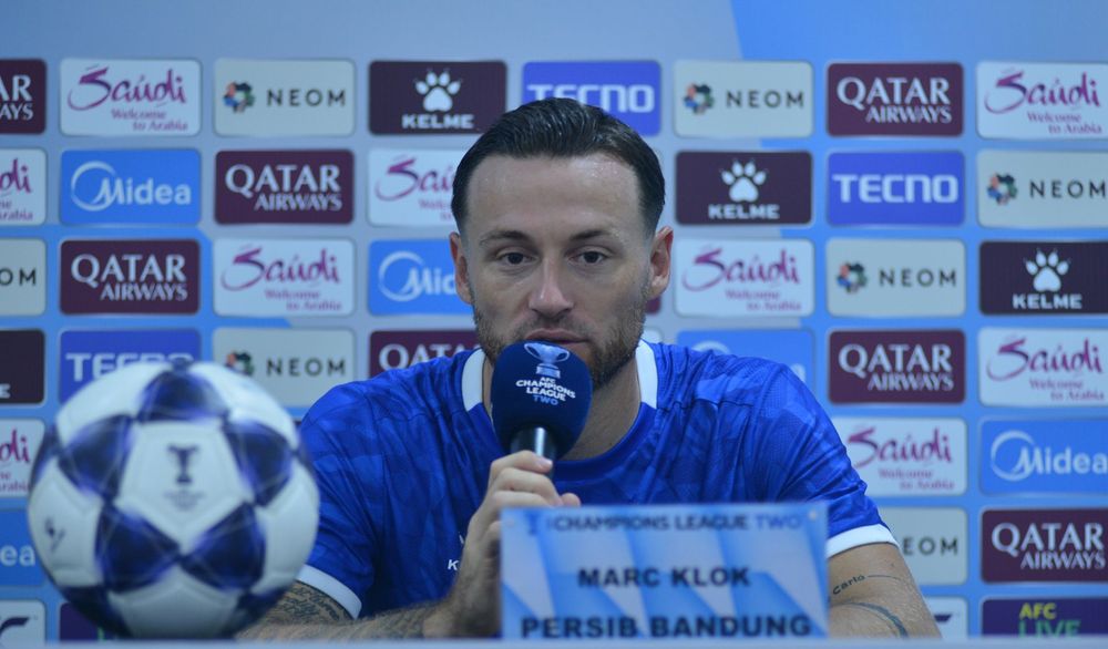 Bawa Nama Indonesia, Marc Klok Pastikan Persib Habis-habisan demi Kemenangan atas Bangkok United