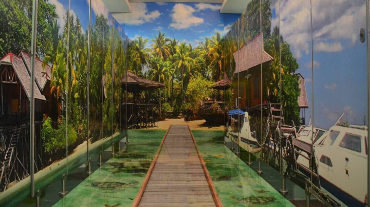 Toilet 3D Bernuansa Bahari di Bandara Sultan Aji Muhammad Sulaiman