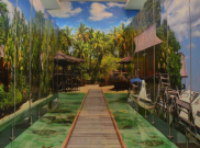 Toilet 3D Bernuansa Bahari di Bandara Sultan Aji Muhammad Sulaiman