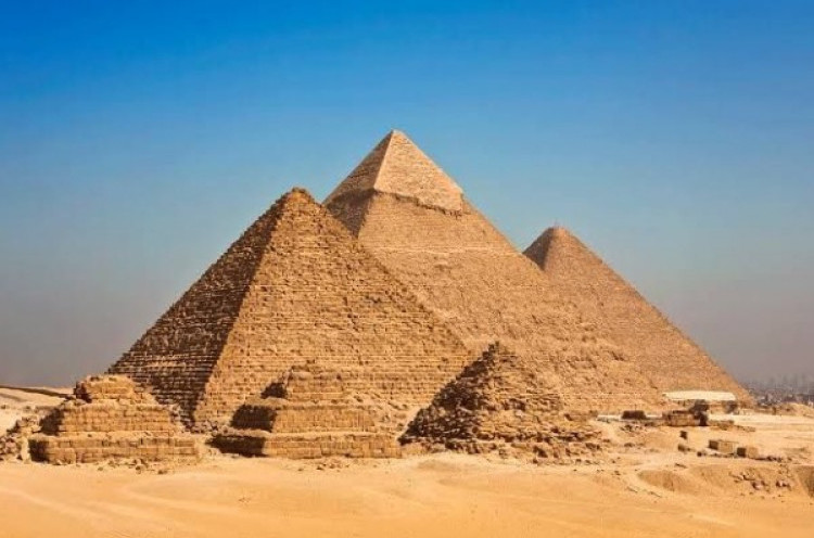 [HOAKS atau FAKTA]: Penampakan Piramida Giza 4.600 Tahun yang Lalu