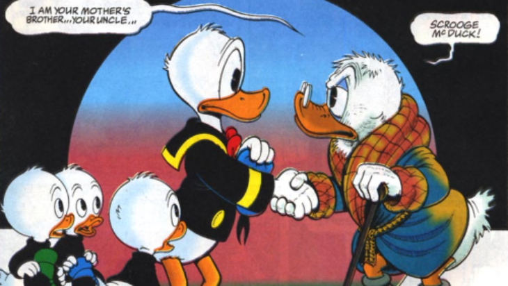 Fakta dan Silsilah Keluarga Donald Bebek Belum Kamu Ketahui!