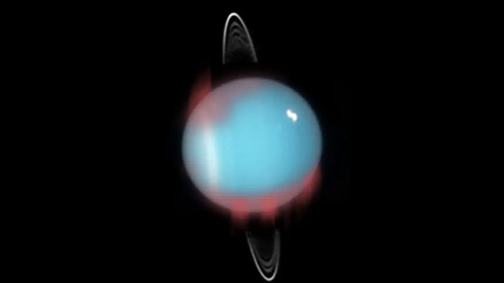 Astronom Temukan Gas Aurora Baru di Sekitar Uranus