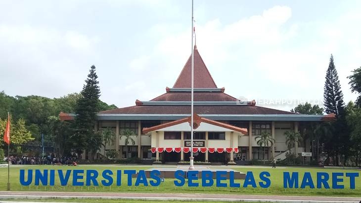 Kampus Universitas Sebelas Maret (UNS) Surakarta, Jawa Tengah. (MP/Ismail)