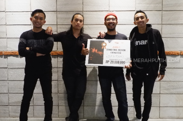 Band Asal Yogyakarta Jadi Juara RedAsik