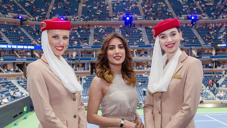 Emirates Jadi Maskapai Penerbangan Resmi US Open