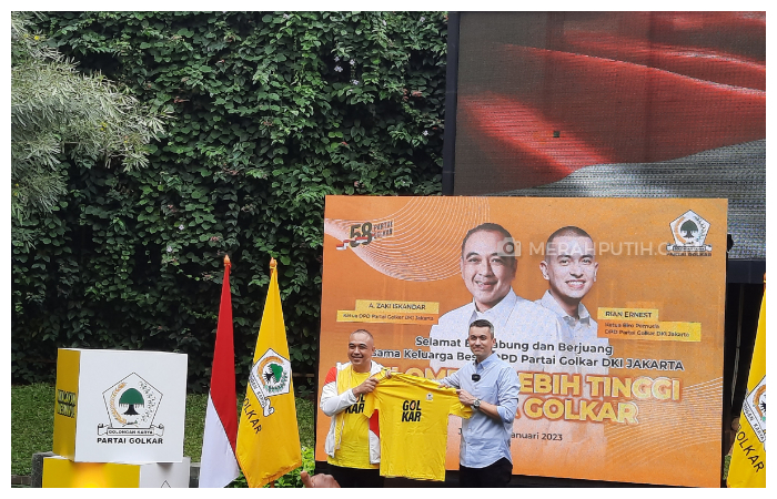 Hengkang dari PSI, Rian Ernest Resmi Gabung Golkar
